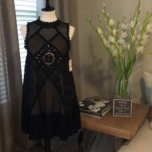Free People Black Dress
